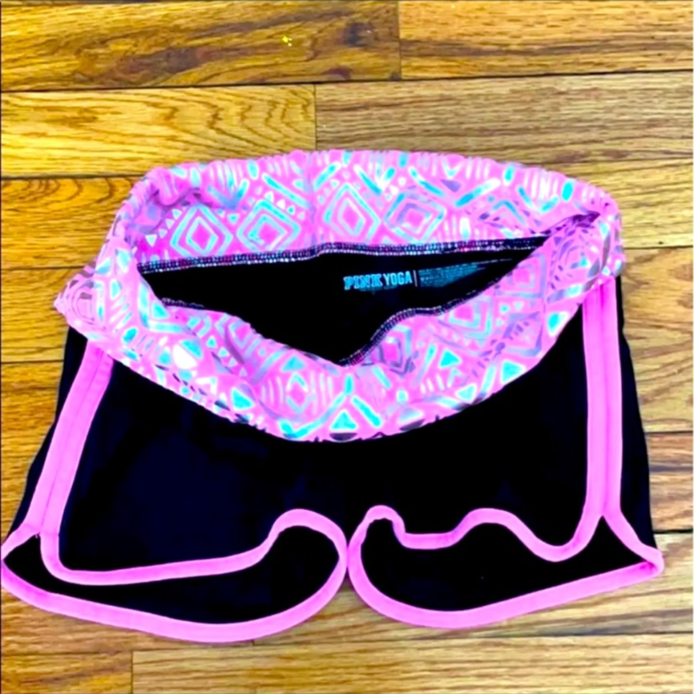 Victoria’s Secret pink yoga shorts